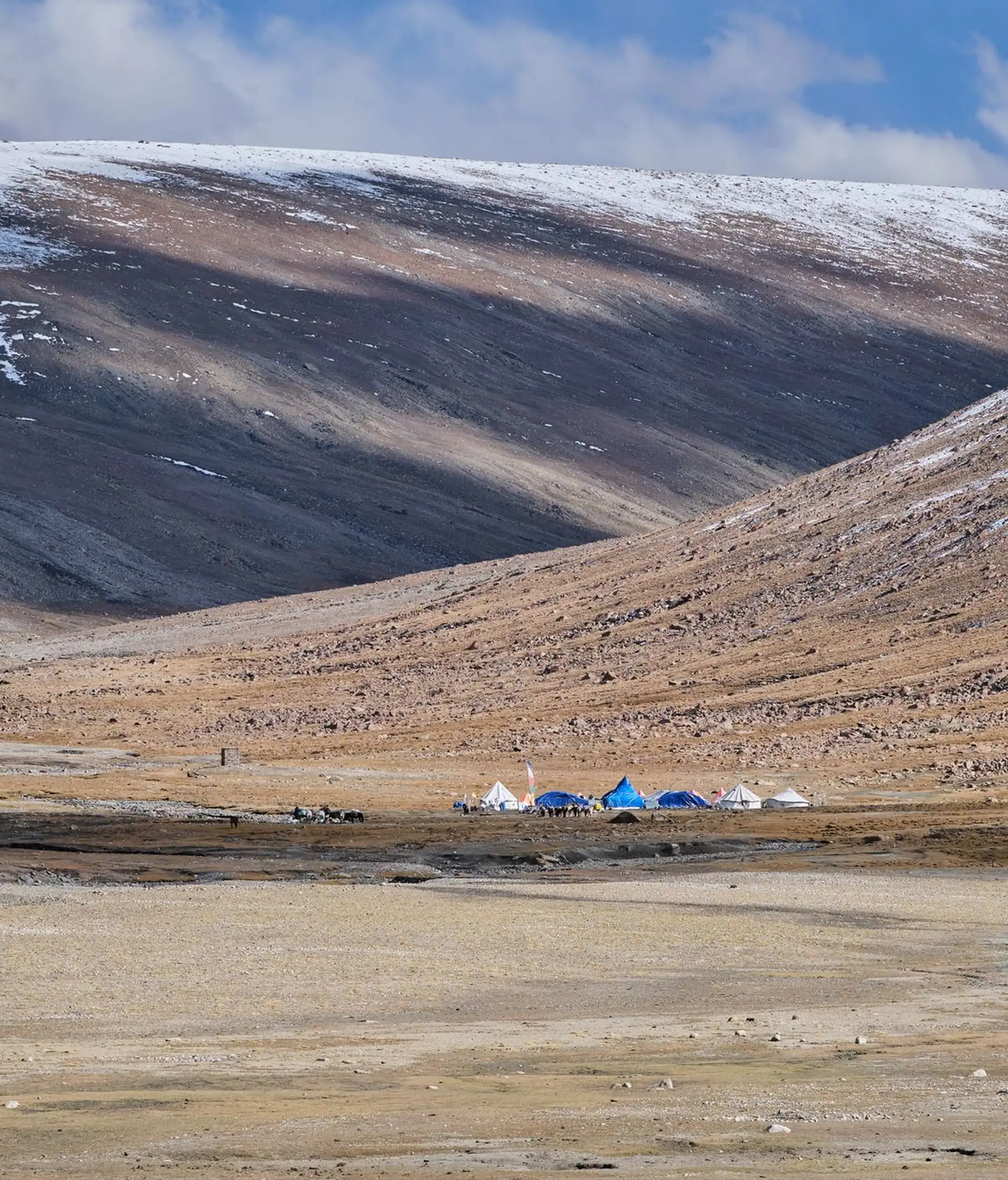 La vallée de la Markha lors d'un trek au Ladakh