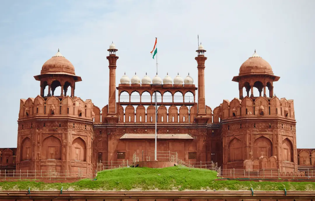 Entrée principale du Fort Rouge de Delhi (Lal Qila)