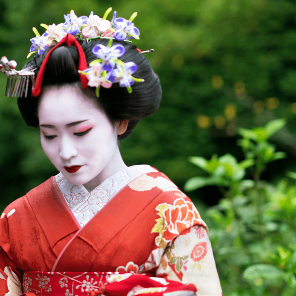 Voyages et Japon - Portrait de geisha de Kyoto