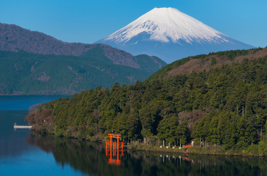 Voyage au Japon - Mont Fuji et lac Ashi de Hakone