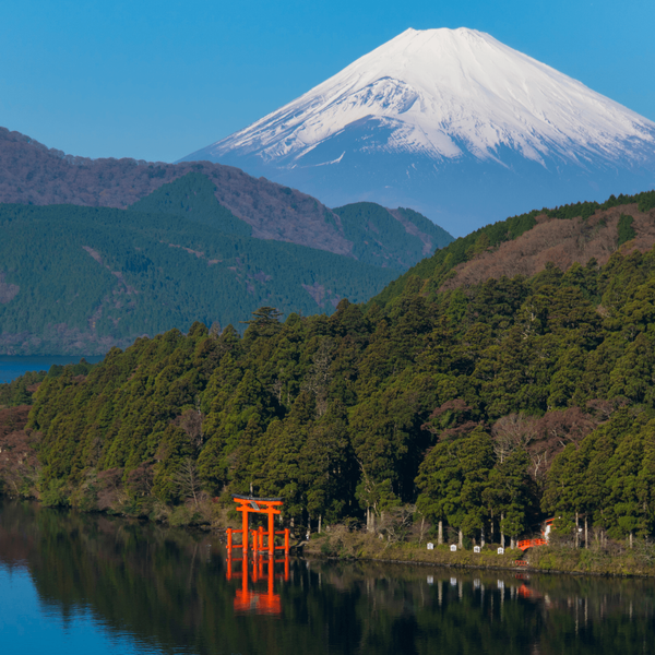 Voyage au Japon - Mont Fuji et lac Ashi de Hakone