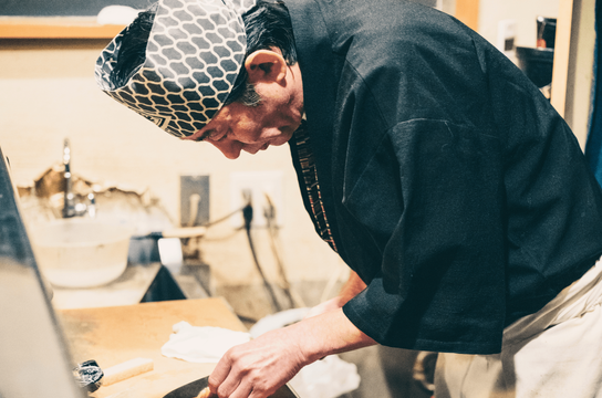 Voyage au Japon - Chef cuisinier Sushi de Tokyo