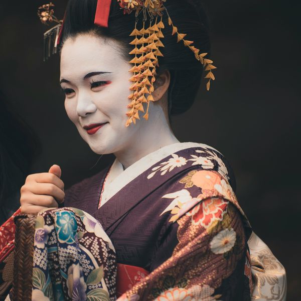 Voyage au Japon - Portrait de Geisha traditionnel