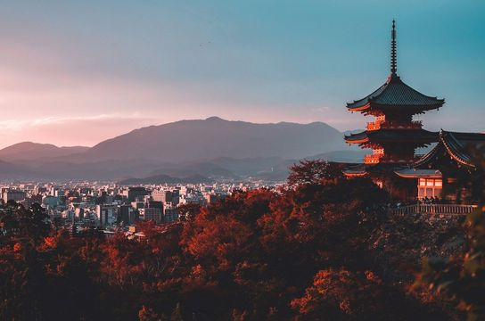 Voyage au Japon - Temple de Kyoto