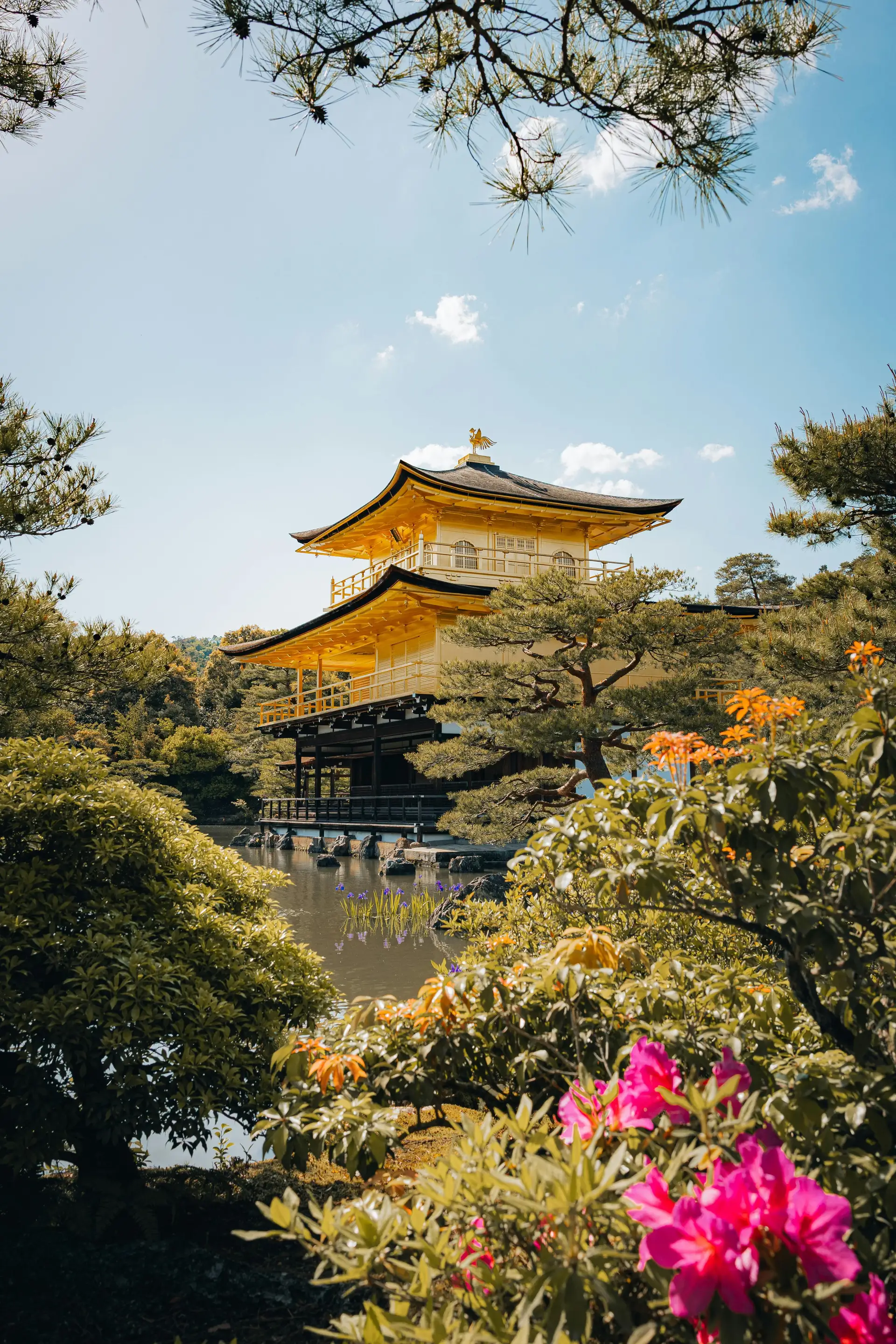 Travel in Asia - Kinkakuji Temple in Kyoto