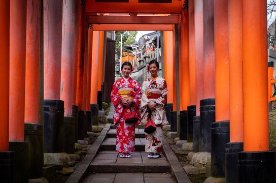 Voyage au Japon - Porte Fushimi du monument de Kyoto