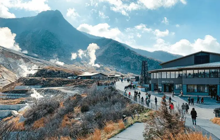 Besuch von Japan_Owakudani_Hakone