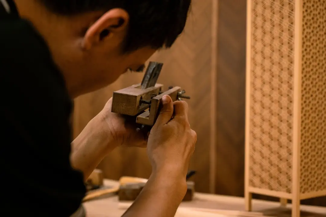 Artisanat du bois au Japon