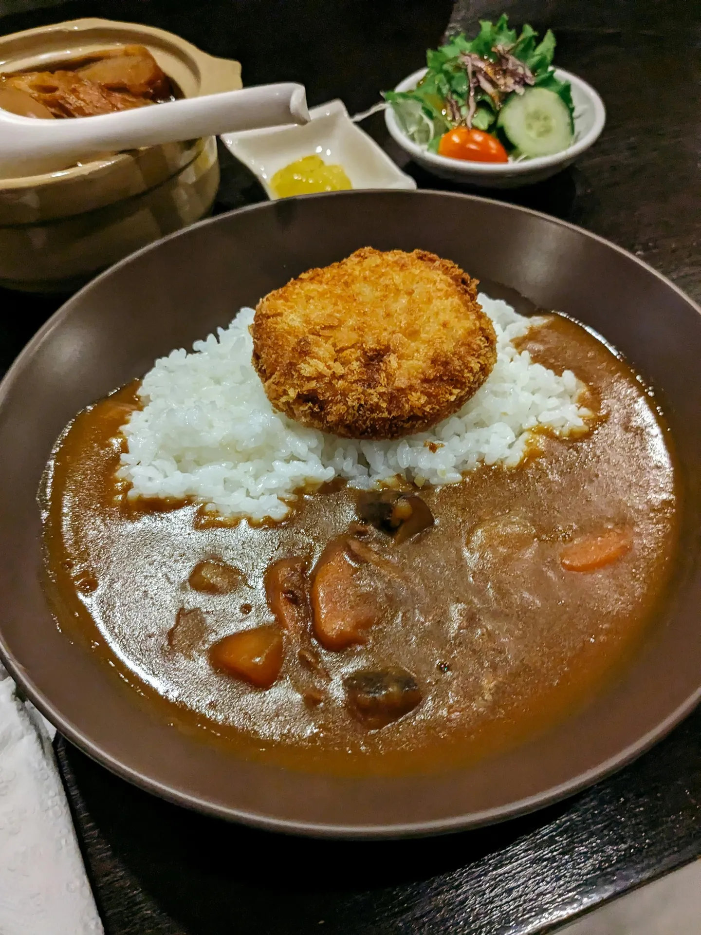Plat de curry japonais