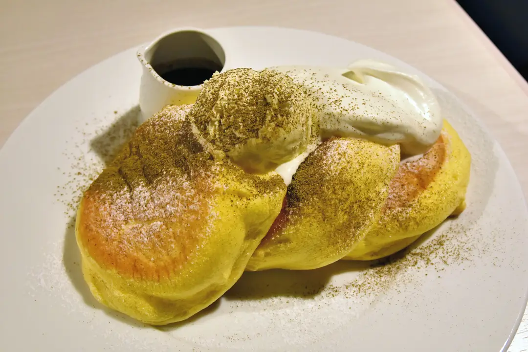 Présentation de fluffy pancake