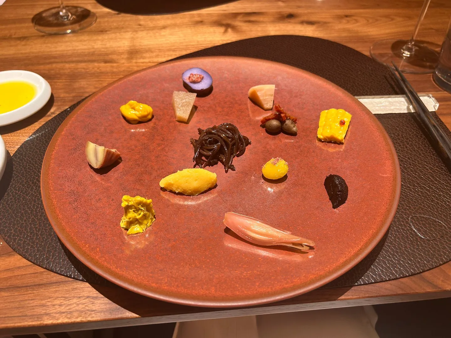 Un des plats proposé dans l'hôtel à Aomori