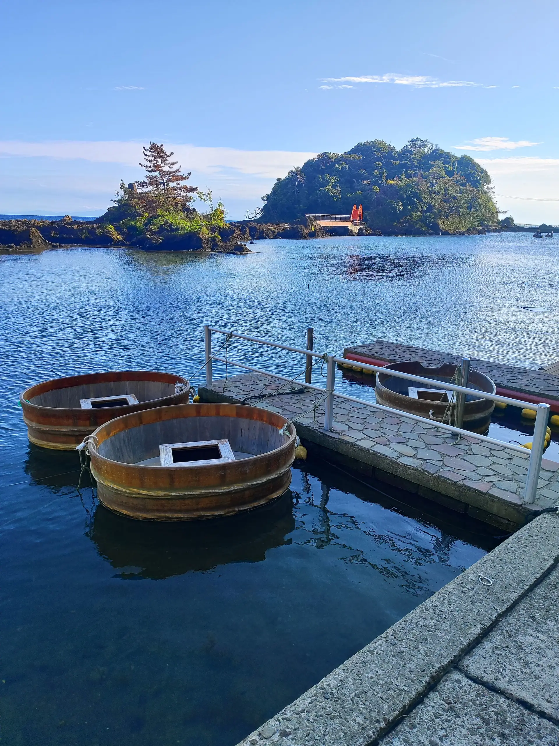 Début de l'activité bateau sur l'île de Sado à Niigata