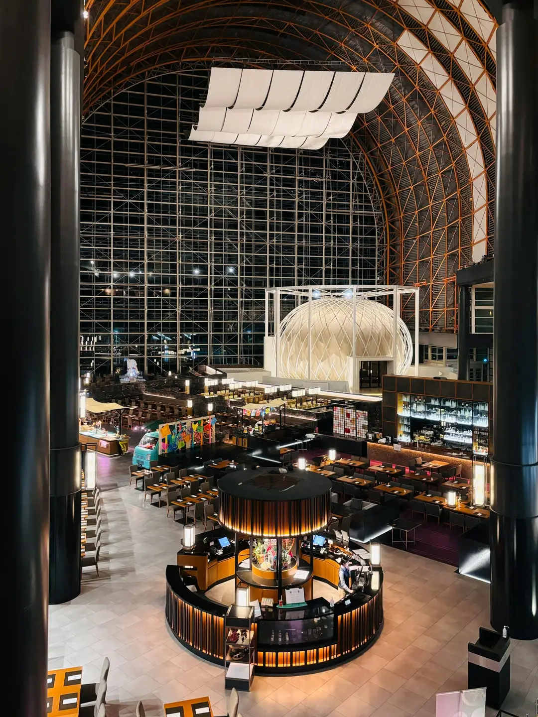 Hall d'un hôtel au Japon