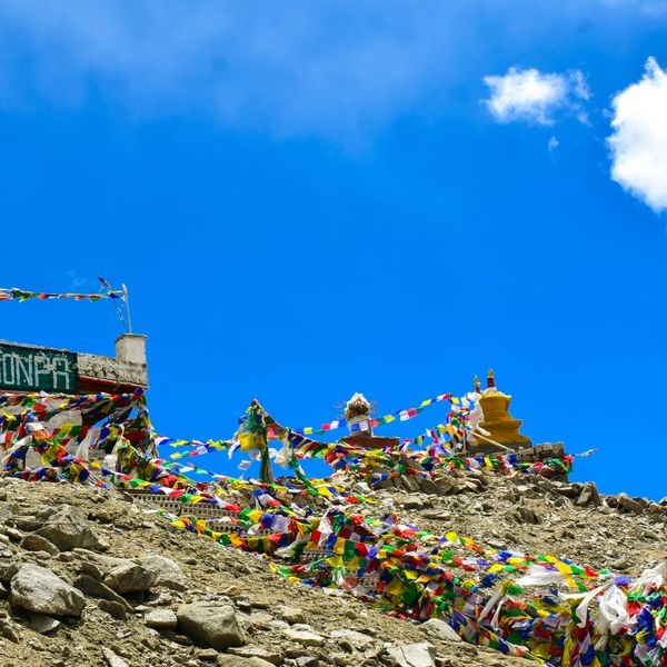 Kardung La au ladakh avec Shanti Travel