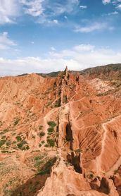 Voyage au Kirghizistan : Montagne de Issyk Koul