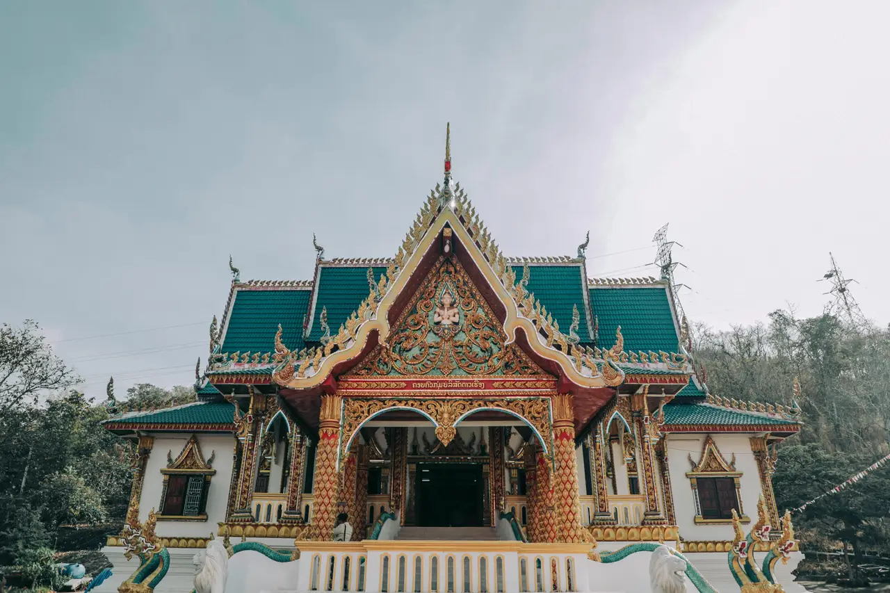 Voyage au Laos, Temple Wat Xieng Thong, à Luang Prabang