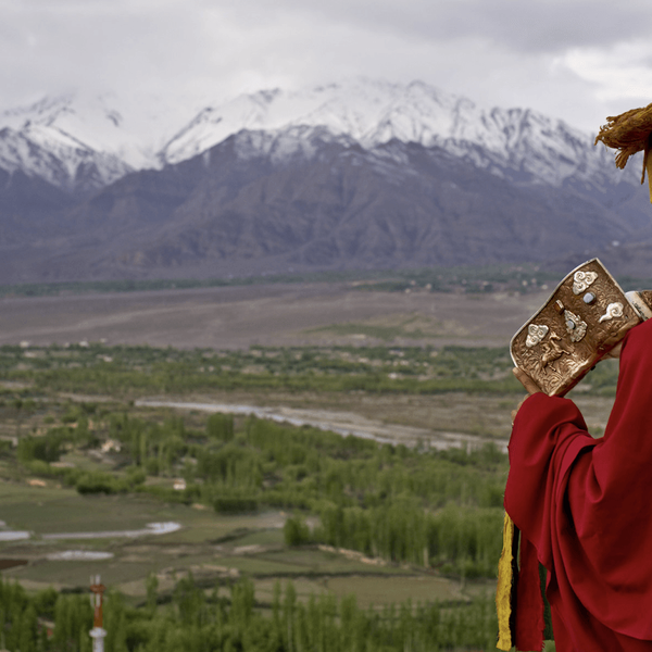 Voyage en Inde, Ladakh : Habitants en tenue traditionnelle