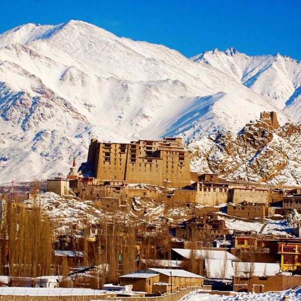 Un voyage en Inde, au Ladakh : Château de Leh, Ladakh, Himalaya