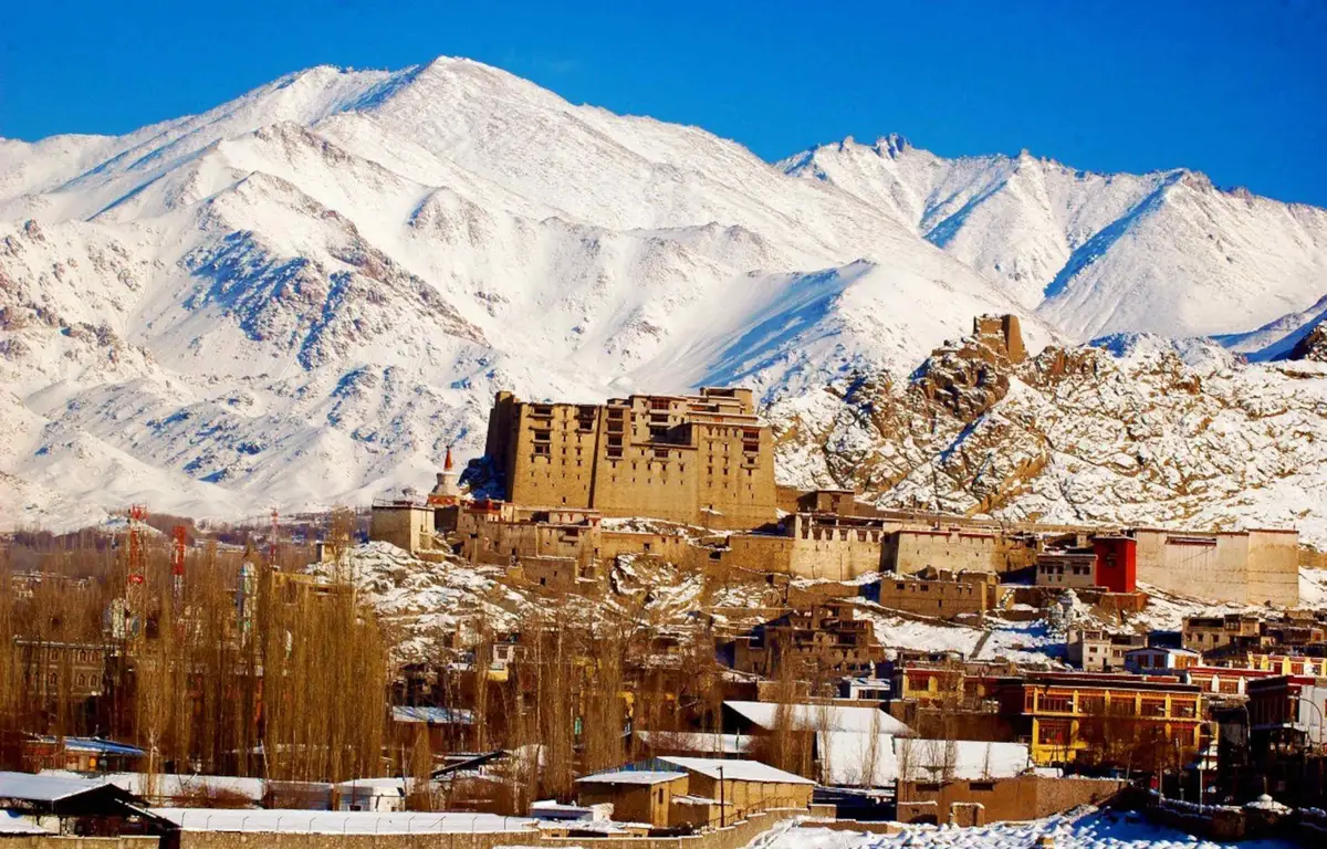 Un voyage en Inde, au Ladakh : Château de Leh, Ladakh, Himalaya