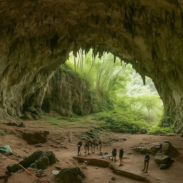 Besuch der Liang Bua Höhle