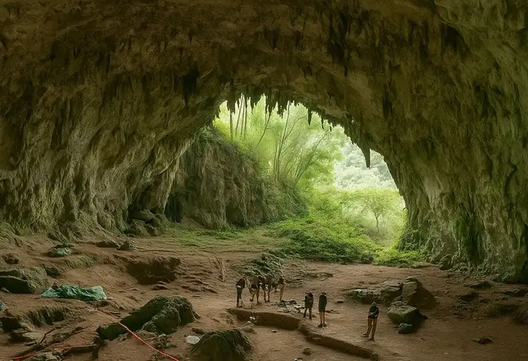 Besuch der Liang Bua Höhle