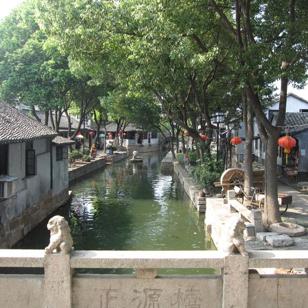 Voyage en Chine - Canal de Luzhi