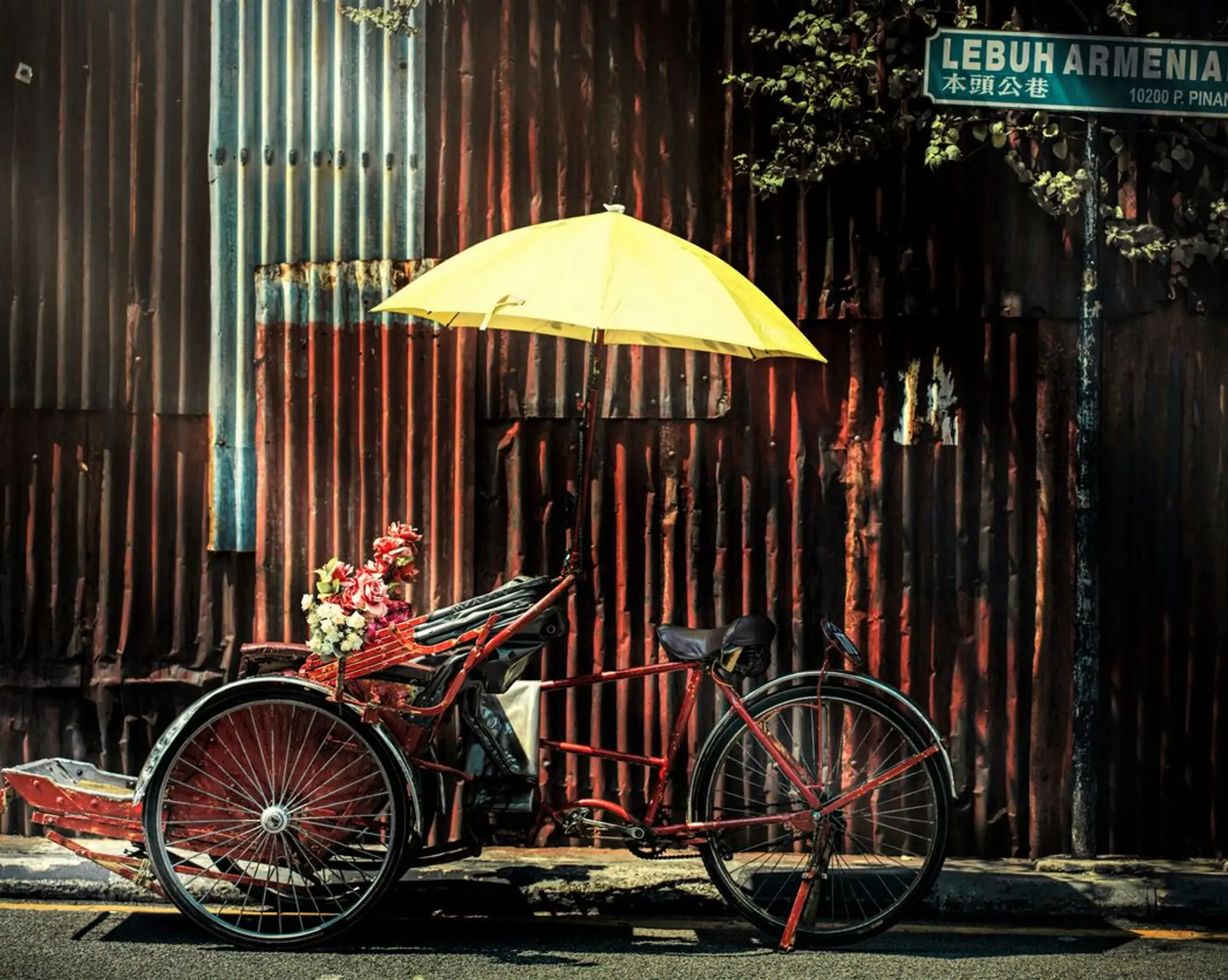 Voyage en Malaisie, Vélo traditionnel vieux Penang