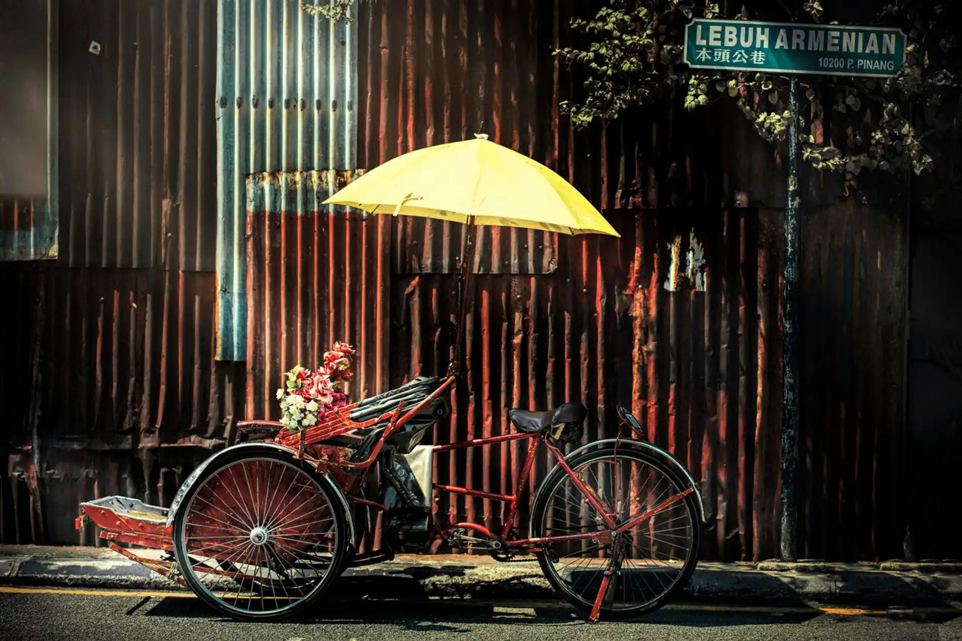 Voyage en Malaisie, Vélo traditionnel vieux Penang