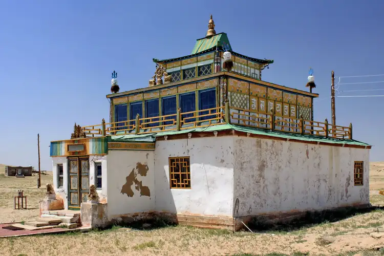 Le monastère de Khamar en Mongolie