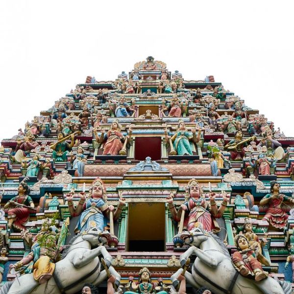 Besichtigung des Nataraja in Indien