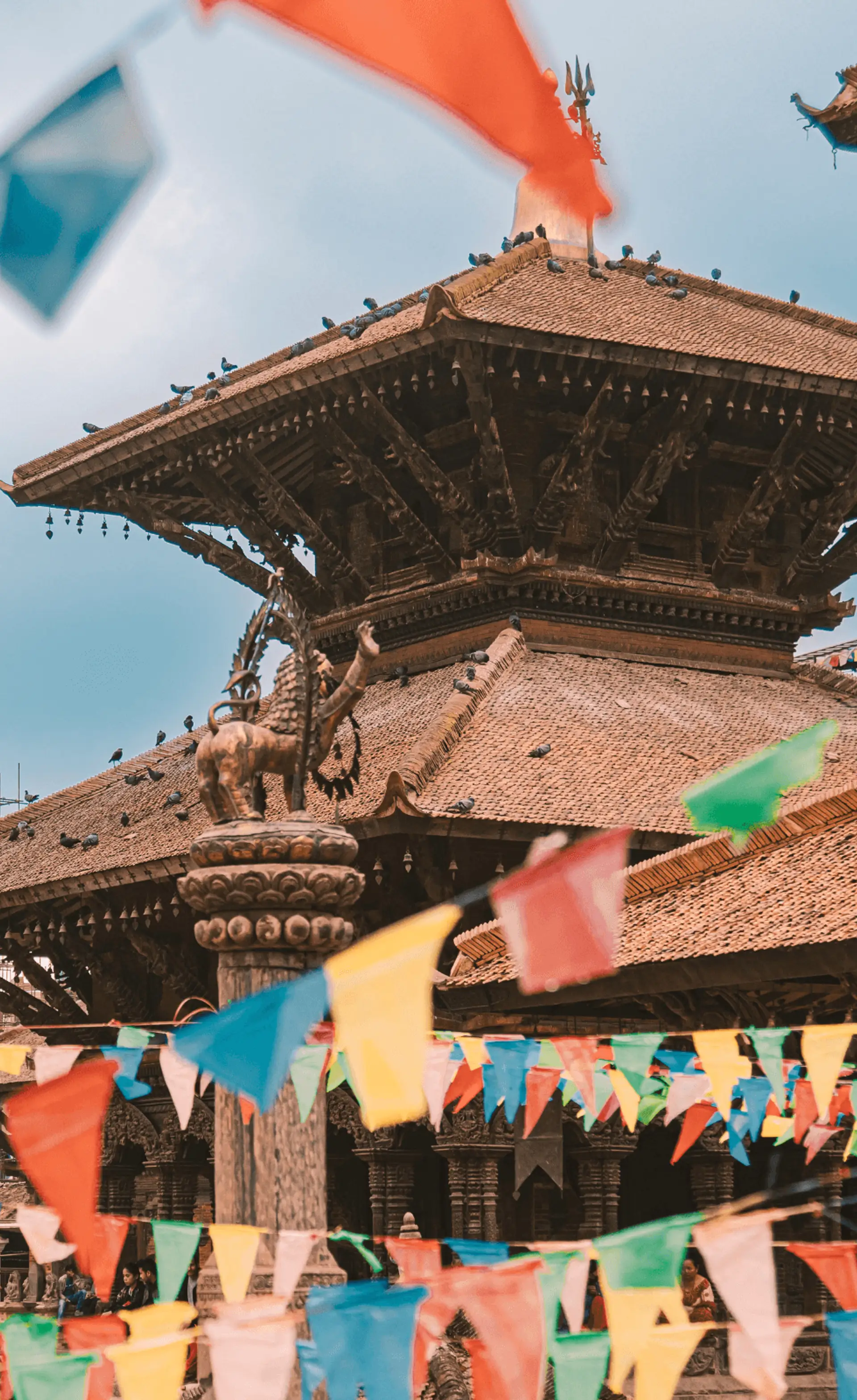 Travel in Asia - Nyatapola Temple in Bhaktapur, Nepal