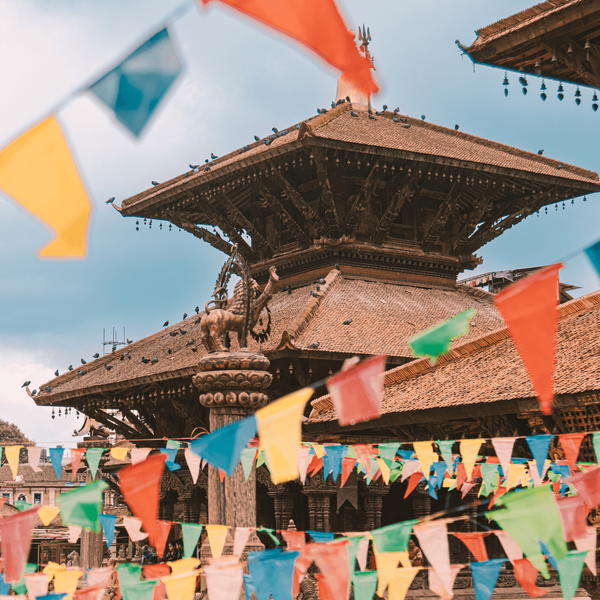 Travel in Asia - Nyatapola Temple in Bhaktapur, Nepal