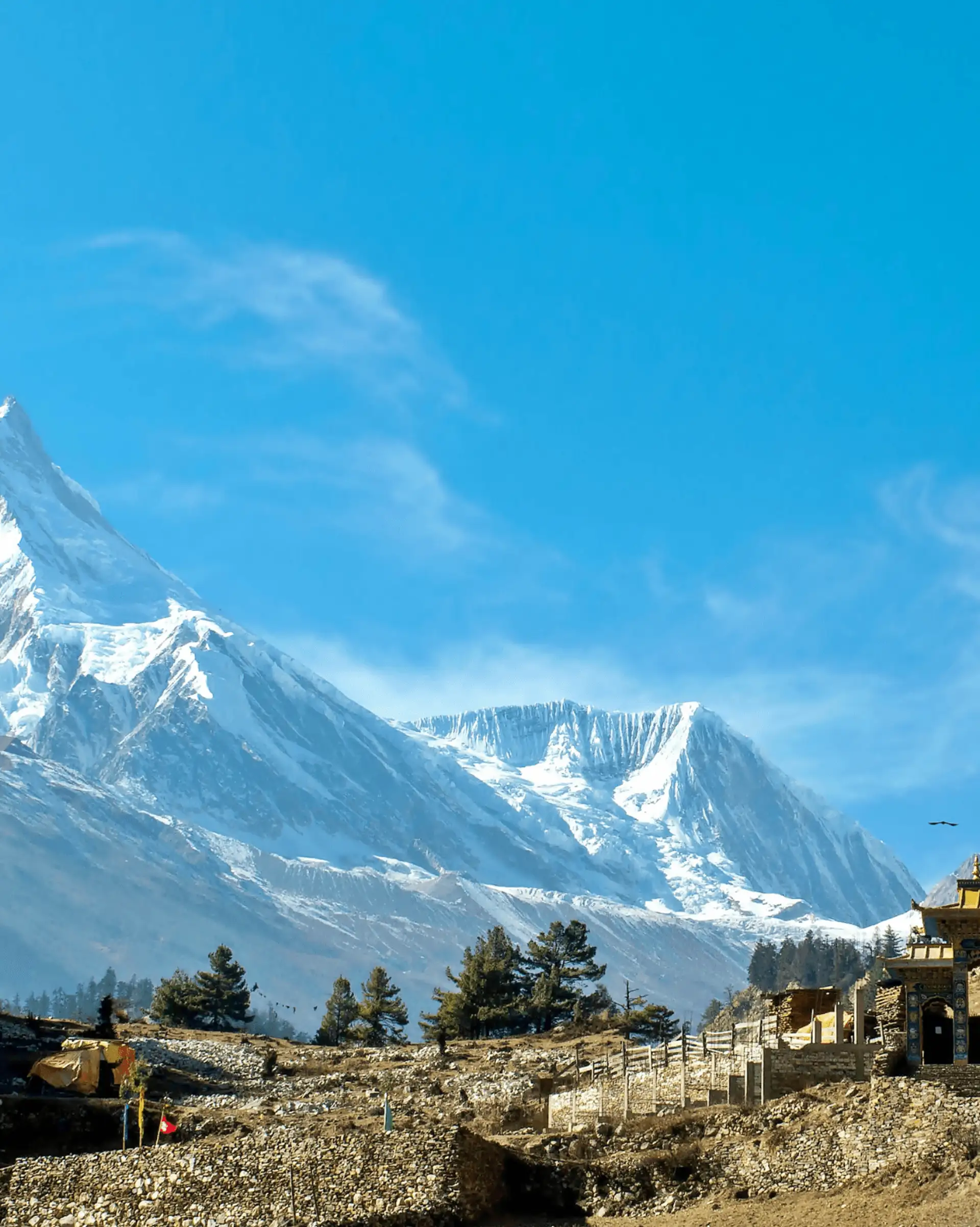Voyage au Népal, le mont Manaslu