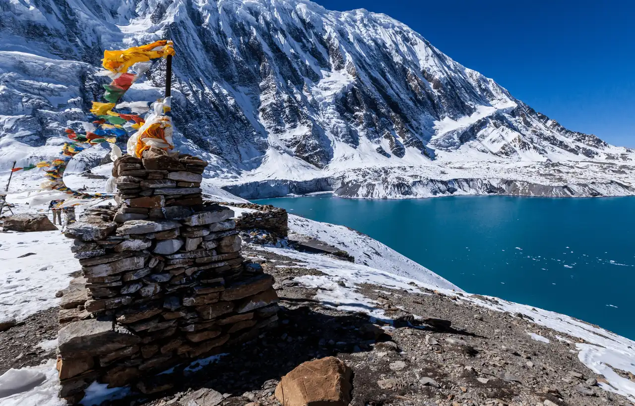 Voyage au Népal, Trek du lac Tilicho Circuit de l'Annapurna Lac Tilicho