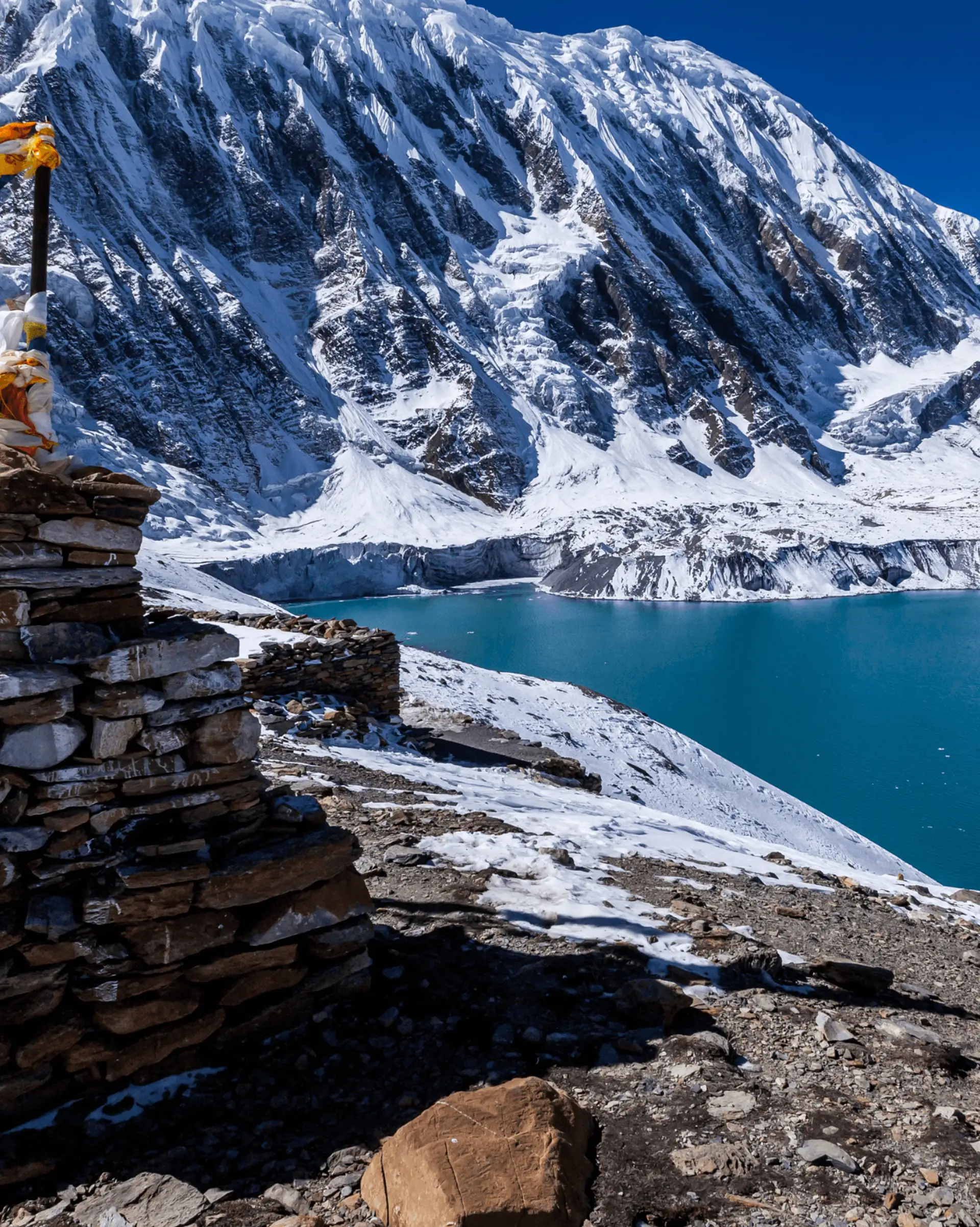 Voyage au Népal, Trek du lac Tilicho Circuit de l'Annapurna Lac Tilicho