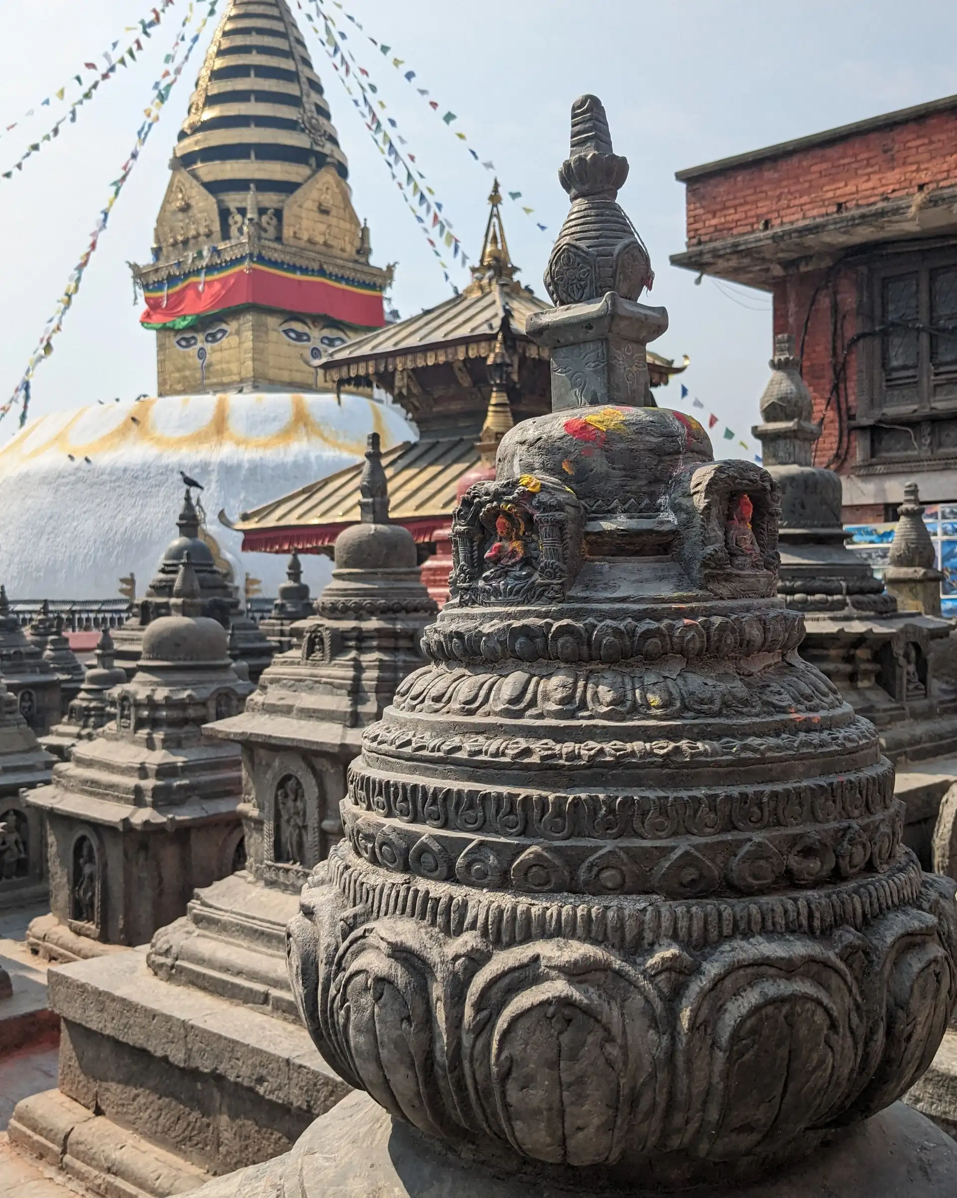Voyage au Népal, Temple Quentin de Katmandou