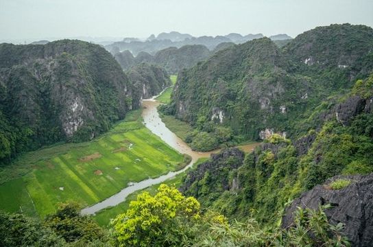 Bootsfahrt und Fahrradtour Ninh Binh