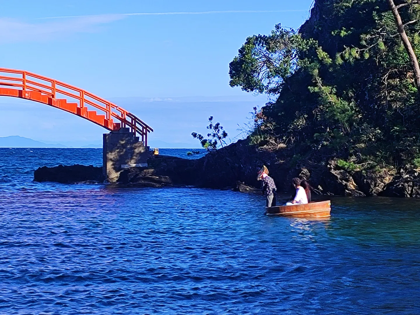 activité de bateau à NIigata sur l'ile de Sado