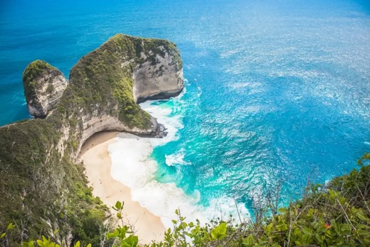 Fahrt nach Nusa Penida in Indonesien 