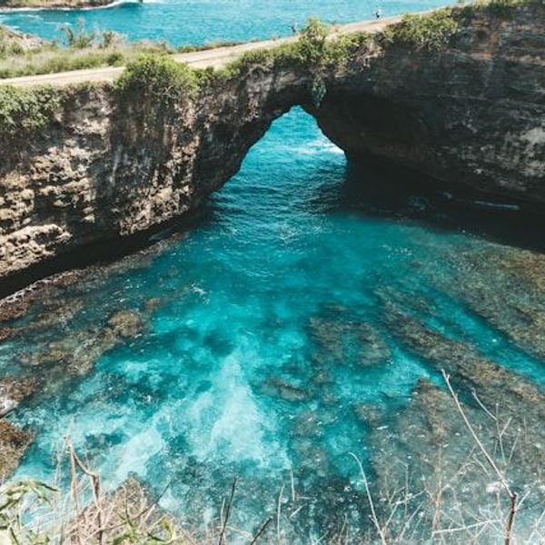 Besuch der Nusa Penida Strände in Indonesien