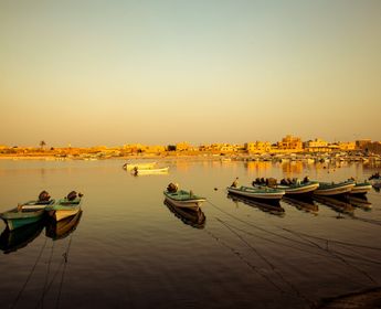 Le port de Salalah au coucher du soleil, merveille du Dhofar