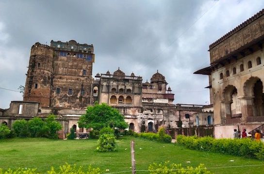 Besuch der Stadt Orchha in Indien