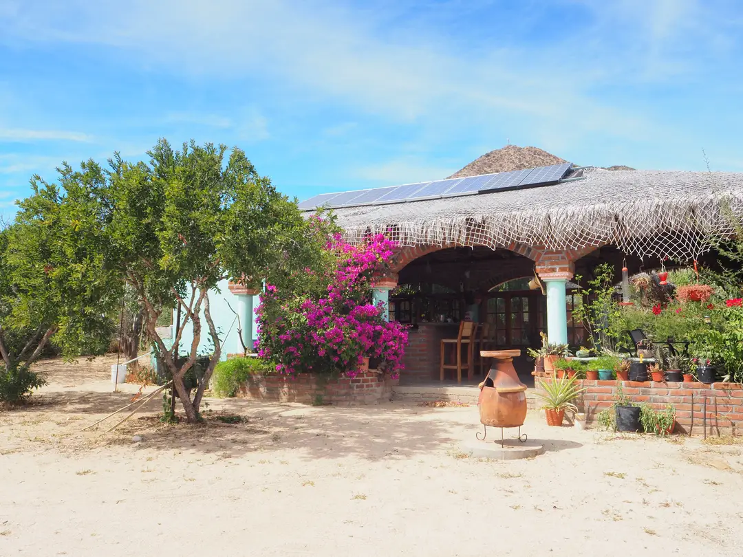 Petit restaurant traditionnel en bord de route au Mexique
