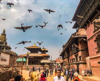 Besuch von Patan in Indien