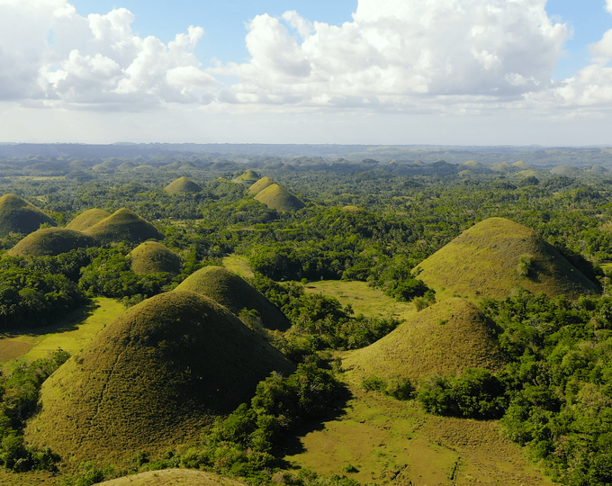 Chocolate Hills aux Philippines