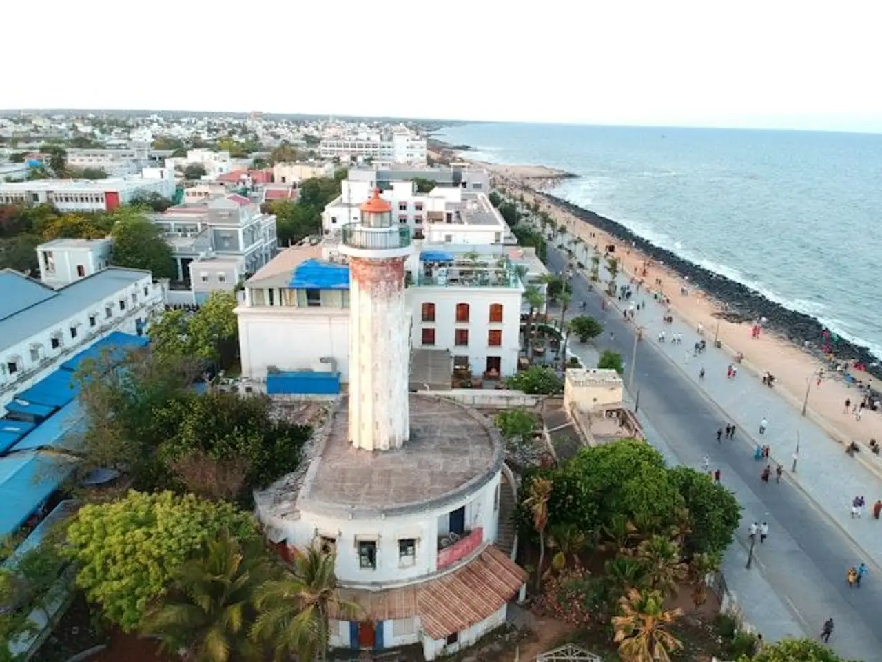 Besichtigung von Pondicherry in Indien
