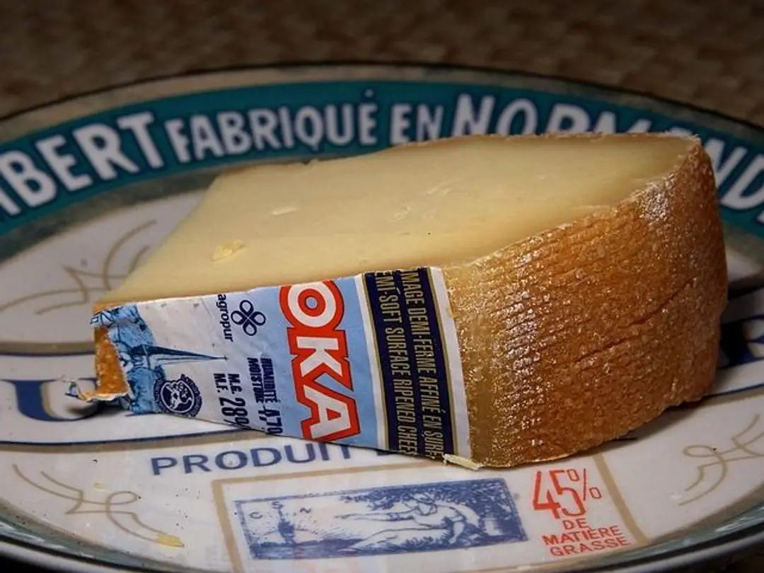 Portion de fromage Oka du Québec