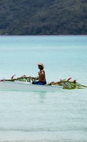 Voyage en Polynésie Française - Kayak de mer transparent à Bora Bora