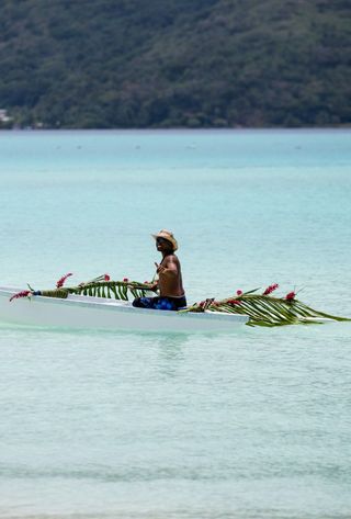 Voyage en Polynésie Française - Kayak de mer transparent à Bora Bora