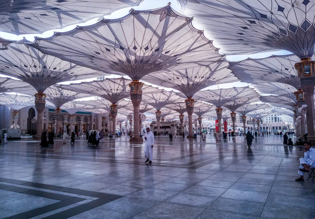 Voyage en Arabie Saoudite - Mosquée de Médina Nabawi